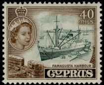 Queen Elizabeth II & Famagusta Harbor