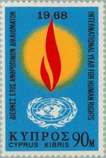 Emblem for Human Rights and United Nations