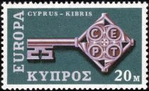 EUROPA/CEPT 1968 - Key