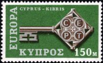 EUROPA/CEPT 1968 - Key