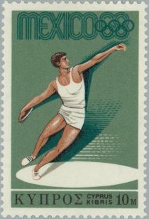 Olympic Games Mexico, Discus thrower