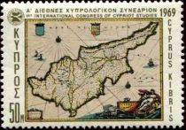 Chartography - Map of Cyprus