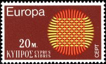 EUROPA/CEPT 1970 - Patchwork - Flaming Sun