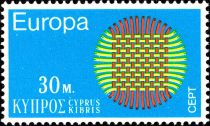 EUROPA/CEPT 1970 - Patchwork - Flaming Sun