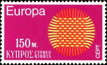 EUROPA/CEPT 1970 - Patchwork - Flaming Sun