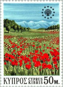 European Nature Protection Year - Poppies