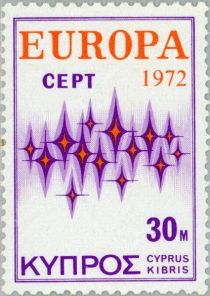 EUROPA/CEPT 1972 - Symbols - Stars