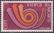 EUROPA/CEPT 1973 - Posthorn