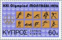 Olympic Games Montreal - Symbols of Different Sports