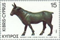 Bronze Cow, Vouni Palace, 5th cent. B.C.