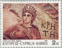 Paphos Mosaics - Portrait of Crete, 4th cent. A.D.