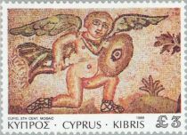 Paphos Mosaics - Cupid, 5th cent. A.D.