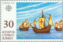 Ships "Santa Maria", "Ninia" and "Pinta"