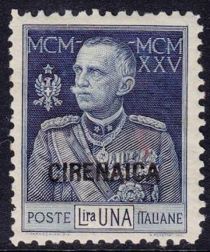 Italian stamps overprinted