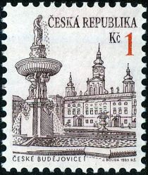 City architecture - České Budějovice