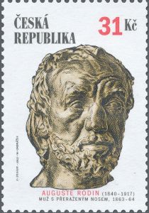 Auguste Rodin (1840-1917) - A man with a broken nose