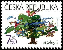 Ecology (The winning stamp from the competition)