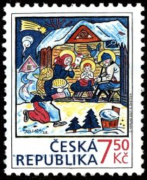 Christmas 2007: Nativity Scene by Josef Lada