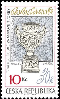 Stamp by V.Kovářík from 1977