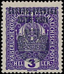 Austria Stamps Overprinted "ČESKOSLOVENSKÁ STÁTNÍ POŠTA"