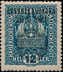 Austria Stamps Overprinted "ČESKOSLOVENSKÁ STÁTNÍ POŠTA"