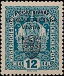 Austria Stamps Overprinted "PROVISORNÍ ČESKOSLOVENSKÁ VLÁDA"