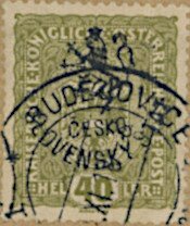 Austria Stamps Overprinted "ČESKO-SLOVENSKÝ STÁT" and Lion