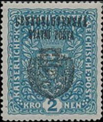 Austria Stamps Overprinted "ČESKOSLOVENSKÁ STÁTNÍ POŠTA"