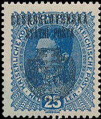 Austria Stamps Overprinted "ČESKOSLOVENSKÁ STÁTNÍ POŠTA"