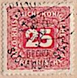 Austria Stamps Overprinted "ČESKO-SLOVENSKÝ STÁT" and Lion