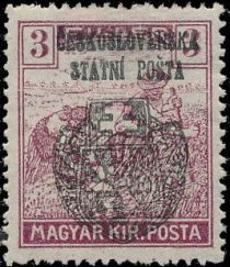 Hungarian Reaper Stamp ovpr. ČESKOSLOVENSKÁ STÁTNÍ POŠTA