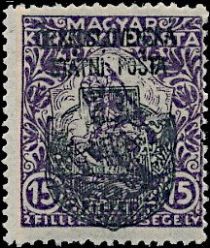 Hungarian War Aid Stamp ovpr. ČESKOSLOVENSKÁ STÁTNÍ POŠTA