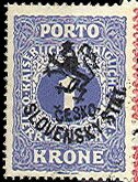 Austria Stamps Overprinted "ČESKO-SLOVENSKÝ STÁT" and Lion