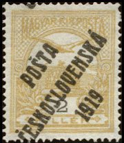 Hungarian Stamps from 1913-16 overprinted