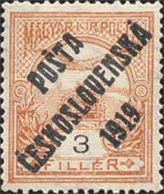 Hungarian Stamps from 1913-16 overprinted