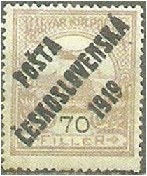 Hungarian Stamps from 1913-16 overprinted