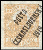 Hungarian Newspaper Stamps from 1908-1913 overprinted