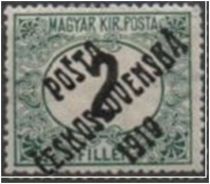 Hungarian Stamps from 1903-1914 overprinted