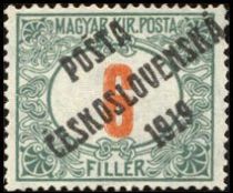 Hungarian Stamps from 1915-1918 overprinted