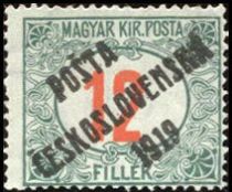 Hungarian Stamps from 1915-1918 overprinted