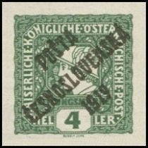 Austrian Newspaper Stamps 1916 overprinted