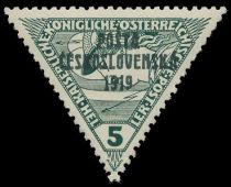 Austrian Express Mail from 1916 overprinted