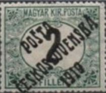 Hungarian Stamps from 1903-1914 overprinted