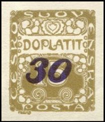 Postage Due - overprint