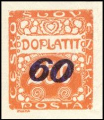 Postage Due - overprint