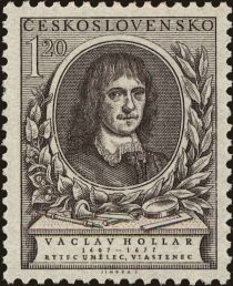 Portrait of Vaclav Holllar, by J. Mayssens