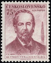 A. S. Popov (1895), russian physicist