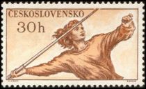 Girl Throwing Javelin