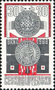 Stamp exhibition BRNO 1966