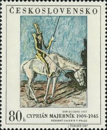 Don Quixote, by Cyprian Majerník (1937)